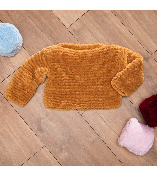 Kit A Tricoter du pull enfant Ars-en-Ré Paille