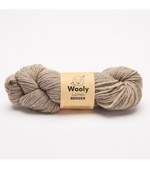 BERGER WOOLY LAINES  100 % LAINE NATURELLE