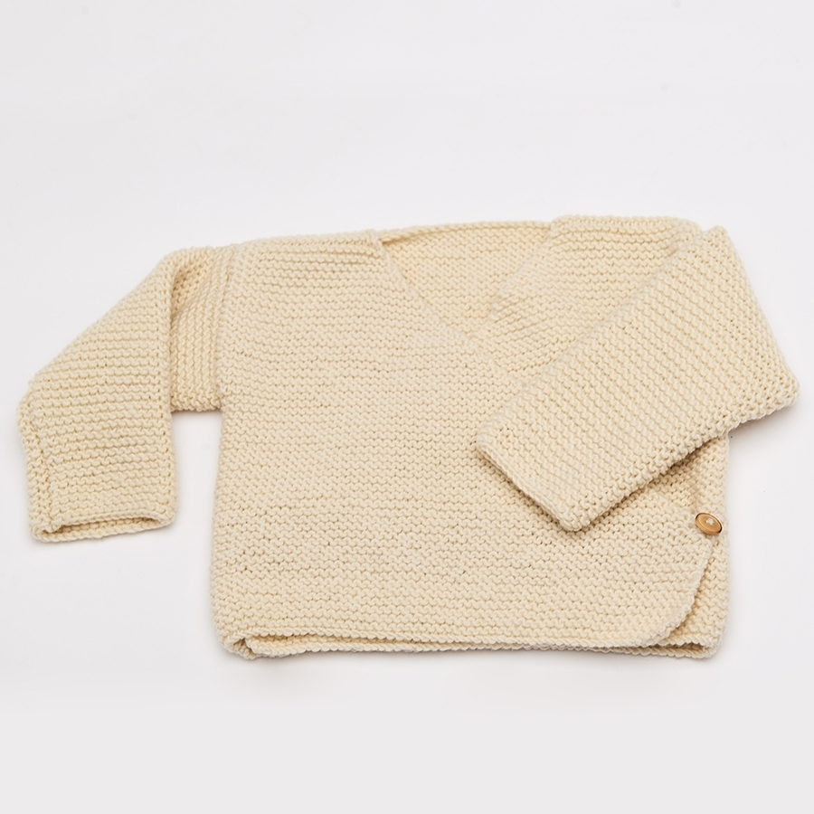 Cache Coeur Lise Kit De Tricot En Laine Wooly Merinos